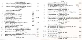 6CD/Box Set Sviatoslav Richter: Carnegie Hall, New York, October 19, 23, 25, 28, 30, 1960 - Sviatoslav Richter Achives, Vol. 10