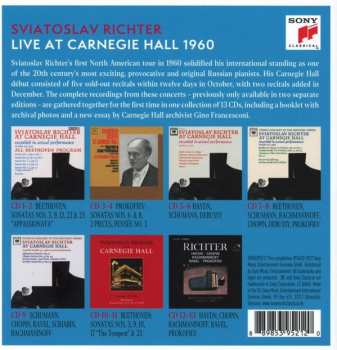 13CD/Box Set Sviatoslav Richter: Live At Carnegie Hall 1960