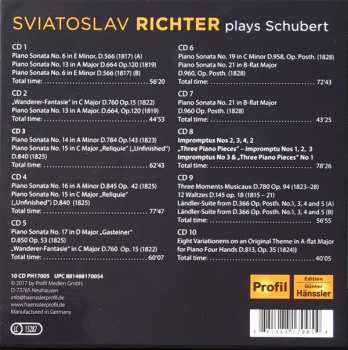 10CD/Box Set Franz Schubert: Live In Moscow