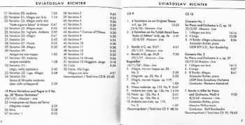 12CD/Box Set Ludwig van Beethoven: Sviatoslav Richter Plays Beethoven