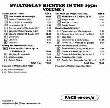 2CD Sergei Prokofiev: Sviatoslav Richter In The 1950s