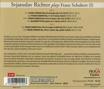 2CD Sviatoslav Richter: Sviatoslav Richter Plays Schubert