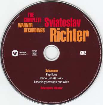 24CD/Box Set Sviatoslav Richter: The Complete Warner Recordings