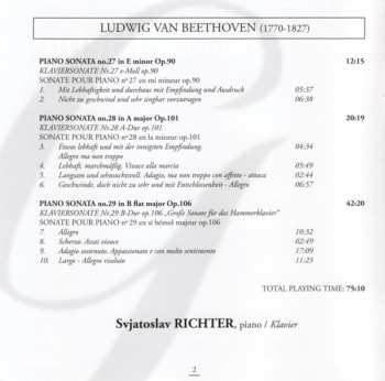 SACD Ludwig van Beethoven: Ludwig van Beethoven (I) - Piano Sonatas Nos. 27, 28 & 29 'Hammerklavier'