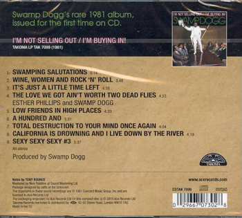 CD Swamp Dogg: I'm Not Selling Out / I'm Buying In!