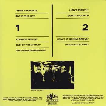 LP Sweet Knives: Sweet Knives CLR