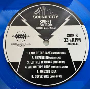 LP The Sweet: Level Headed (Alt. Mixes & Demos)