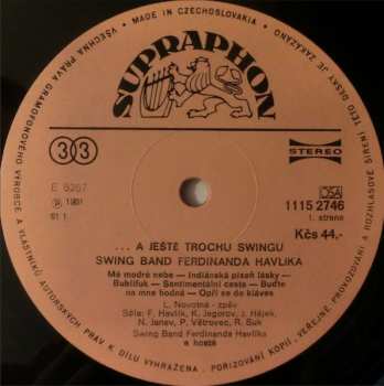LP Swing Band Ferdinanda Havlíka: ...A Ještě Trochu Swingu