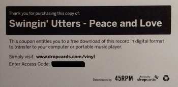 LP Swingin' Utters: Peace And Love