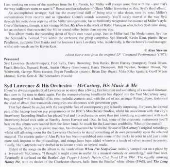 CD Syd Lawrence And His Orchestra: Command Performance / McCartney - His Music & Me