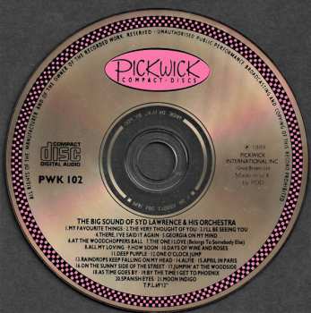 CD Syd Lawrence And His Orchestra: The Big Sound Of Syd Lawrence And His Orchestra 21 Big Band Favourites