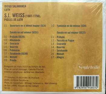 CD Sylvius Leopold Weiss: Pièces de Luth