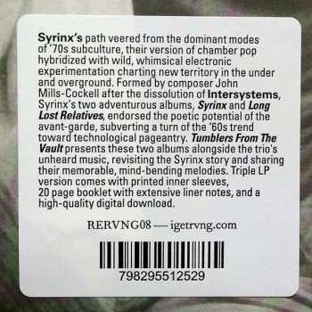 3LP Syrinx: Tumblers From The Vault (1970-1972)