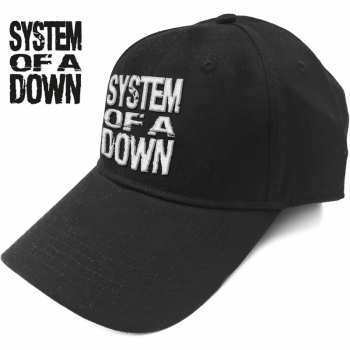 Merch System Of A Down: Cap Stacked Logo System Of A Down