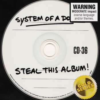 CD System Of A Down: Steal This Album!