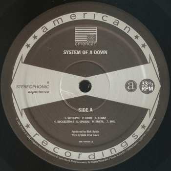 LP System Of A Down: System Of A Down