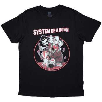 Merch System Of A Down: T-shirt Mushroom People