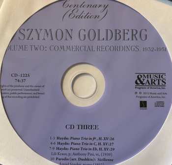 8CD/Box Set Szymon Goldberg: Centenary Edition Volume Two. Commercial Recordings 1932-1951