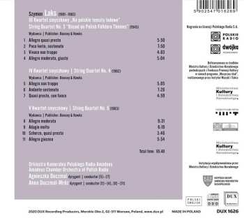 CD Orkiestra Kameralna Polskiego Radia Amadeus: Quartets Nos. 3. 4 & 5