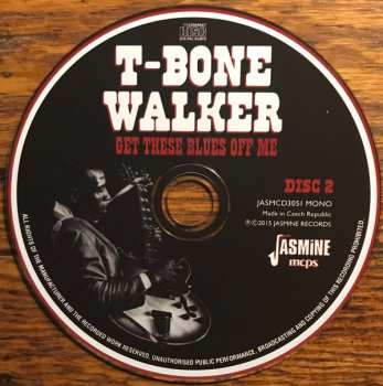 2CD T-Bone Walker: Get These Blues Off Me  (As & Bs 1950-1955)