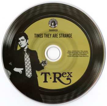 CD T. Rex: Times They Are Strange LTD