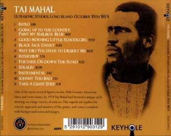 CD Taj Mahal: Ultrasonic Studios  Long Island  October 15th 1974