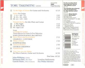 CD John Williams: To The Edge Of Dream / Toward The Sea / Vers, L'Arc-En-Ciel, Palma / Folios / Etc.