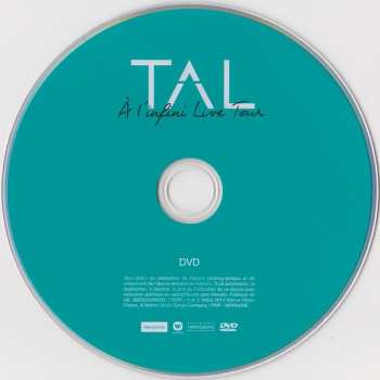 CD/2DVD Tal: À L'Infini Live Tour LTD