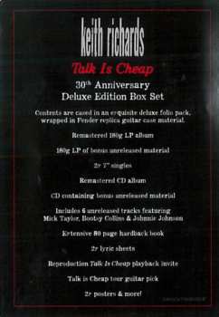 2LP/2CD/2SP/Box Set Keith Richards: Talk Is Cheap (30th Anniversary Deluxe Edition Box Set) DLX | LTD