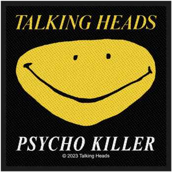 Album Talking Heads: Standard Woven Patch Psycho Killer