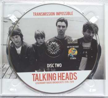3CD Talking Heads: Transmission Impossible Talking Heads Legendary Radio Broadcasts 1978-1979