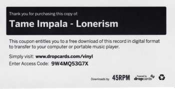 2LP Tame Impala: Lonerism