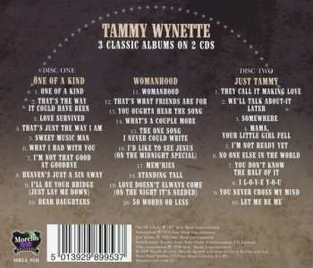 2CD Tammy Wynette: One Of A Kind + Womanhood + Just Tammy
