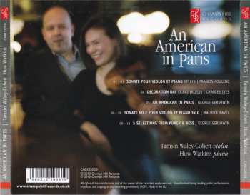 CD Huw Watkins: An American In Paris