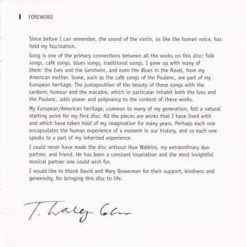 CD Huw Watkins: An American In Paris