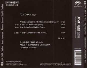 SACD Tan Dun: Fire Ritual (Violin Concertos)