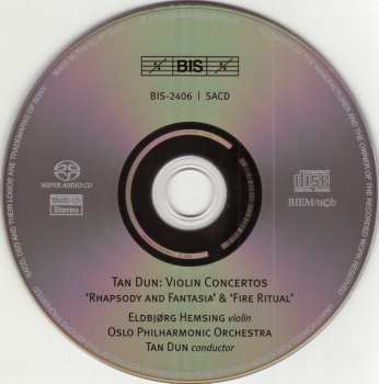 SACD Tan Dun: Fire Ritual (Violin Concertos)