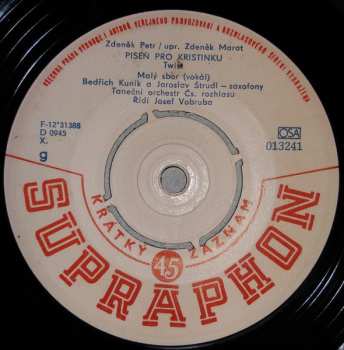 Album Czechoslovak Radio Dance Orchestra: Píseň Pro Kristinku / Okno Dokořán