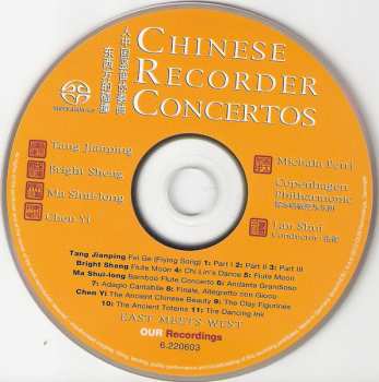 SACD Michala Petri: Chinese Recorder Concertos - East Meets West
