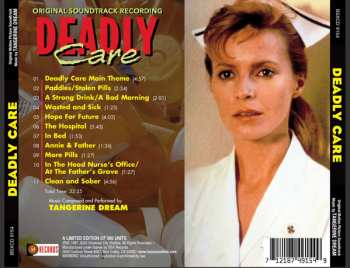 CD Tangerine Dream: Deadly Care (Original Soundtrack Recording) LTD