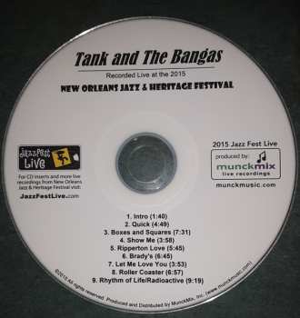 CD Tank and the Bangas: Live At 2015 New Orleans Jazz & Heritage Festival 