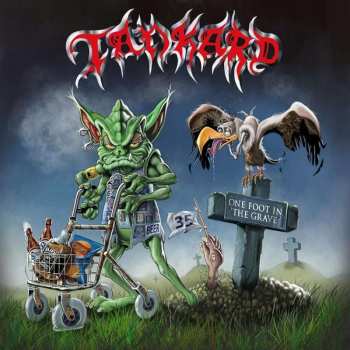 LP Tankard: One Foot In The Grave (black/red/white Lp)