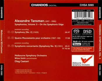 SACD Melbourne Symphony Orchestra: Symphonies Vol.3, On The Symphonic Edge