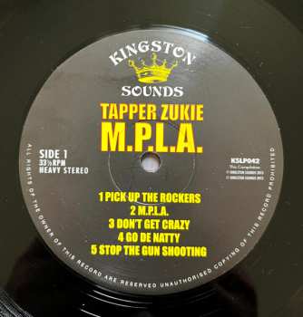 LP Tapper Zukie: M.P.L.A.