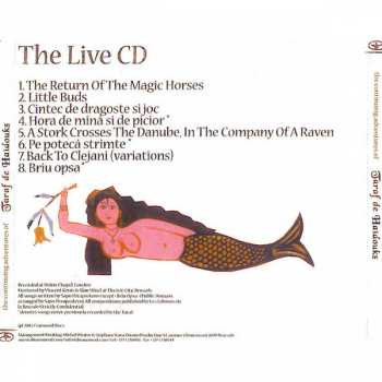 CD/DVD Taraf de Haïdouks: The Continuing Adventures Of Taraf De Haïdouks