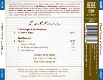 CD Alice Goodman: Letters