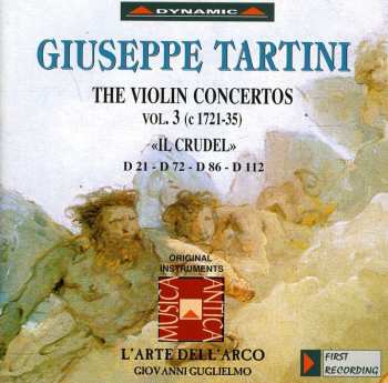 CD Tartini / Guglielmo / L'arte Dell'arco: Violin Concertos 3