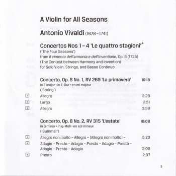 SACD Antonio Vivaldi: A Violin For All Seasons