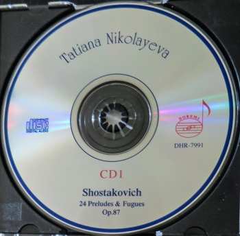 2CD/DVD/Box Set Pyotr Ilyich Tchaikovsky: 24 Preludes & Fugues, Op.87 / Piano Concerto No.1, Op.23 - Tatiana Nikolayeva Volume 1
