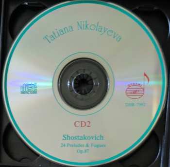 2CD/DVD/Box Set Pyotr Ilyich Tchaikovsky: 24 Preludes & Fugues, Op.87 / Piano Concerto No.1, Op.23 - Tatiana Nikolayeva Volume 1